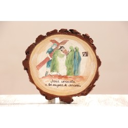 Icono Via Crucis 8ª ESTACIÓN · Jesús consuela a las mujeres de Jerusalén ICO-VIA08 · ARTE7101
