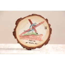 Icono Via Crucis 9ª ESTACIÓN · Jesús cae por 3ª vez ICO-VIA09 · ARTE7101