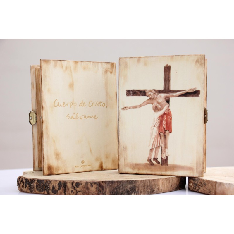 Libro artesano: Nicodemo · Cuerpo de Cristo sálvame | NICO-l07 · ARTE4025