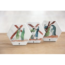 Via Crucis completo AZULEJO · AZU-Via