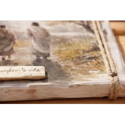 Madera Emaus Tú nos explicas la vida · MAD001 · ARTE2801