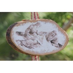 Adorno arbol Navidad (Ante el misterio de la ternura) · NAV209 · NAV1209