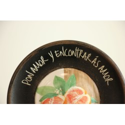 Perchero: Pon amor y encontrarás amor. AMOR-01 · REG1205