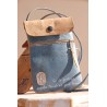 Bolso móvil de corcho. Bella Pastora. ARTESANO. BOL-mov-AZU · REG201