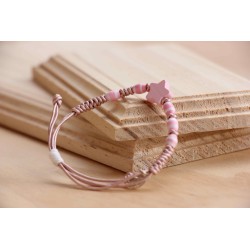 Pulsera estrella rosa Mod0046
