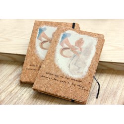 110-LAVATORIO DE LOS PIES. A5 corcho con transfer. LAV-207 · PAP110