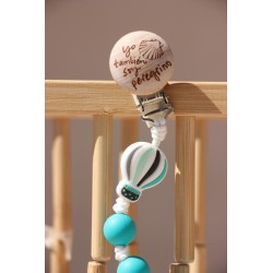 Chupetero 08 Yo también soy peregrino (Turquesa) Ch008 · NENU8