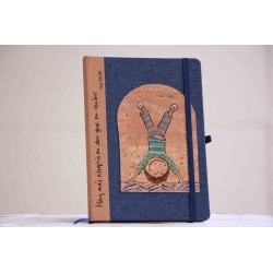 37-HAY MÁS ALEGRÍA EN DAR QUE EN RECIBIR. PINTADO A MANO. DAR-601-Azu ·PAP37