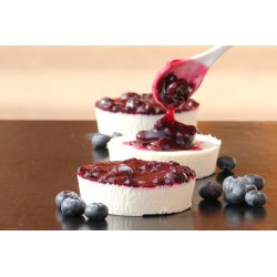 Tartaleta queso arándanos