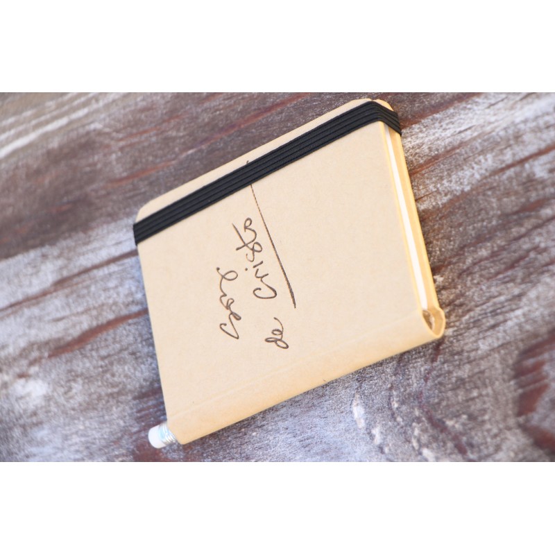 503-SOY DE CRISTO. A7 kraft con lapiz. SOY-001 · PAP503