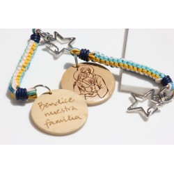 Llavero 836. Bendice nuestra familia. Mod0836