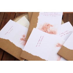 405-PADRE NUESTRO. No nos dejes caer en la tentación. ACUARELA A5 kraft cosido. PAD-7-505 · PAP405