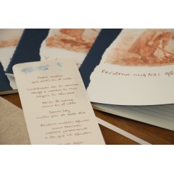 405-PADRE NUESTRO. Perdona nuestras ofensas. ACUARELA A5 kraft finito con marcapáginas. PAD-6-507 ·