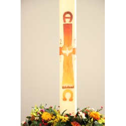 Cirio Pan partido 9*90. PINTADO A MANO. CiP004-9