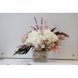 Maran de hortensias - rosa. FL005r