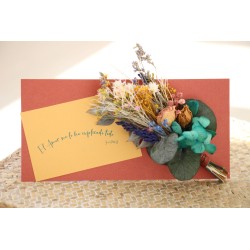 TARJETA FLOR El amor me lo ha explicado todo (San Juan Pablo II). QTj033 · FLOR3013