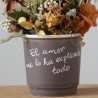 Jovita marrón (ms) · El amor me lo ha explicado todo. FL074mms · FLOR1
