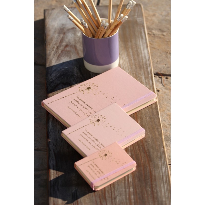 307-PALABRAS TIERNAS. A6 polipiel-Rosa pastel. PAL-102-RSp · PAP307