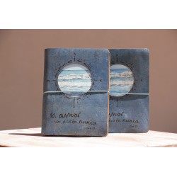 205-EL AMOR NO ACABA NUNCA. ACUARELA. ARTESANO. NUN-509-Azp · PAP205