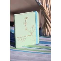 203-ALGO NUEVO ESTÁ BROTANDO. A6 polipiel-Verde pastel. ALG-102-VEp · PAP203