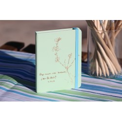 203-ALGO NUEVO ESTÁ BROTANDO. A6 polipiel-Verde pastel. ALG-102-VEp · PAP203