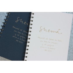 201-SHEMÁ. A5 espiral kraft-Blanco. SHE-208-BLA · PAP201