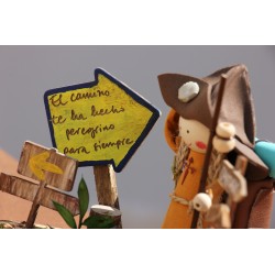 El camino te ha hecho peregrino para siempre. K050