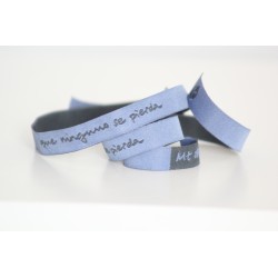 Pulsera tela Que ninguno se pierda