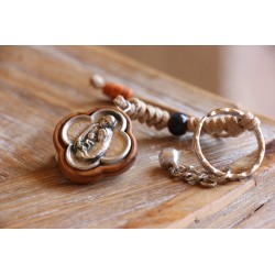 Llavero Sga Familia medalla, enceredo 882