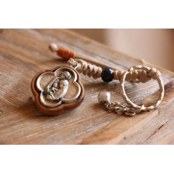 Llavero Sga Familia medalla, enceredo 882