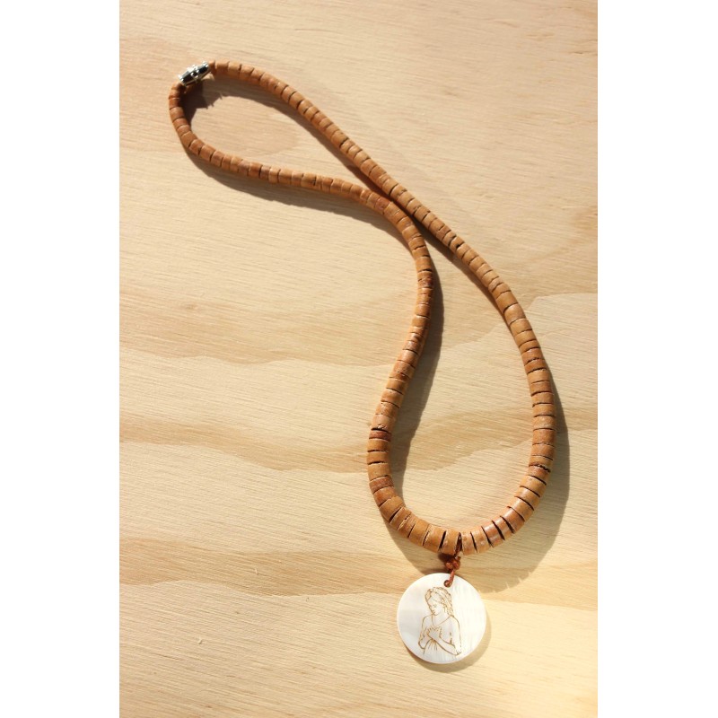 Colgante variado marron 1309