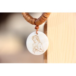 Colgante variado marron 1309