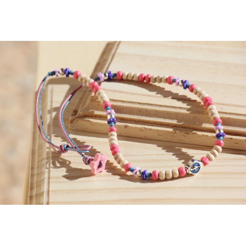 Colgante de niña 1314 rosa