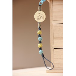 Llavero Huida a Egipto azul 0789