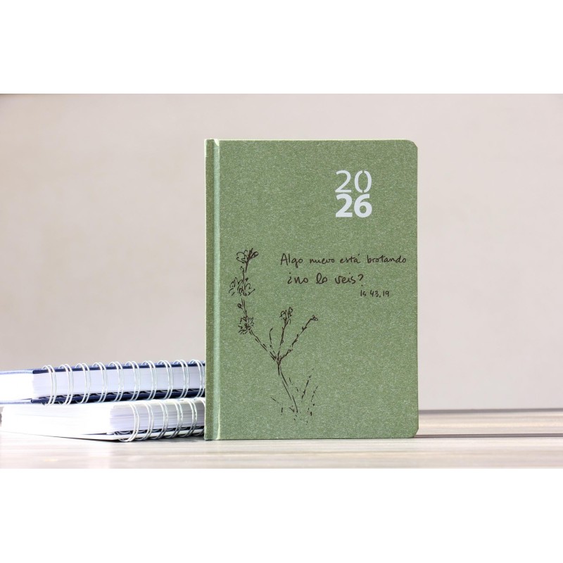 203-Algo nuevo está brotando. Agenda 2026-A5. ALG-836-VER · PAP7505