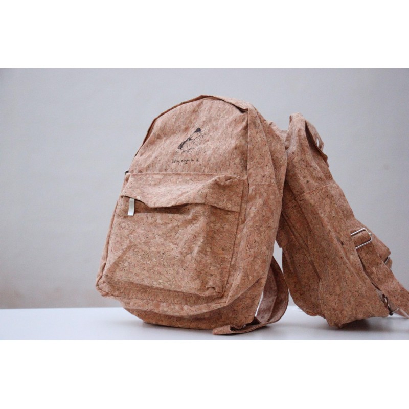 Mochila corcho: Estoy orando por ti. PER-mochila · REG199