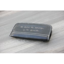 Portallaves piel: El Señor te bendiga y te guarde. BEN-porta · REG1100