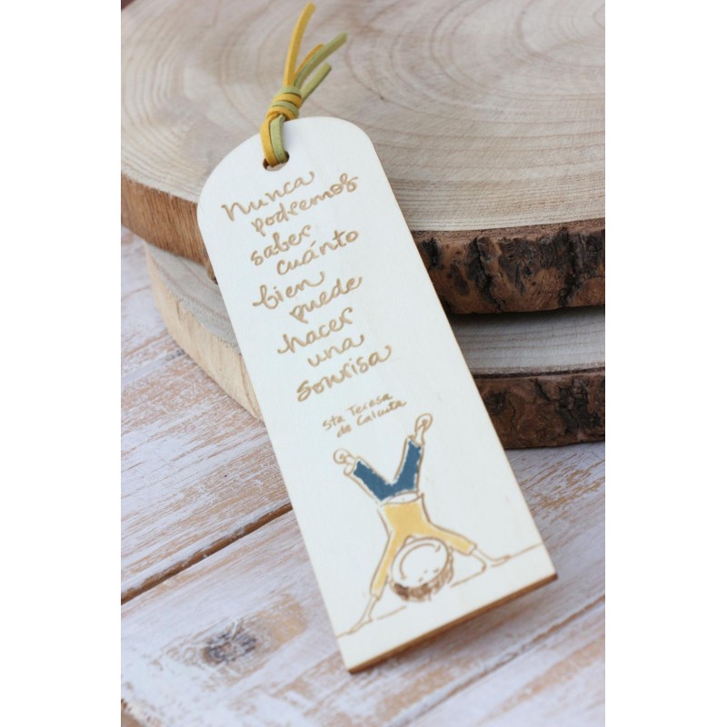 Marcapáginas: Nunca podremos saber cuánto bien puede hacer una sonrisa - MPG-Sonrisa · PAP5303