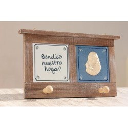Perchero: Bendice nuestro hogar. BEN-p07 · REG1214