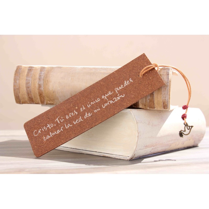 Marcapáginas: Cristo Tu eres el unico·Libro: Maestro enseñanos a orar. MPG-Cristo-mad (Haya) · PAP53