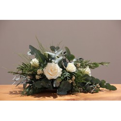 Barak de rosas champagne (Pequeño). FL025ch- · FLOR203