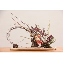 Huida a Egipto (grande). El amor y el sufrimiento son silenciosos. FNa061 · NAV2003