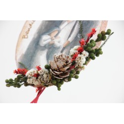 Icono colgante con flor (Bendice nuestra familia) 2213. ICO2213 · ARTE2213