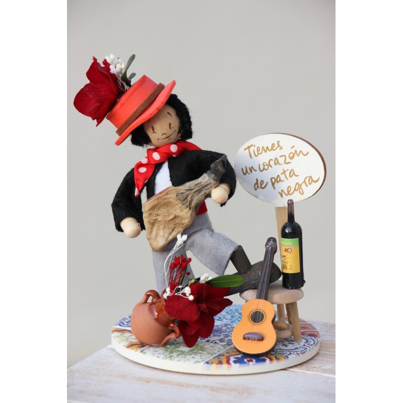 Gitano. Tienes un corazón de pata negra. K064 · REG64