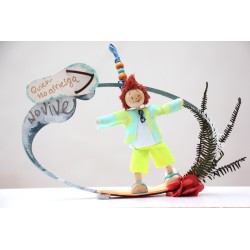 Quien no arriesga no vive (surfero). K085 · REG85