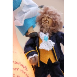 Me enseñaste que el amor verdadero existe y es para siempre. La Bella y la Bestia · K107 · REG107